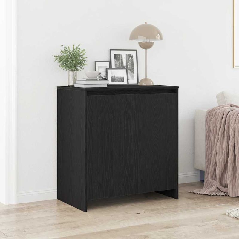 Casa si Gradina - Mobilier - Comode si corpuri - Comode - Servanta, stejar negru, 70x41x75cm, lemn prelucrat - Infinity.ro