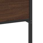 Casa si Gradina - Mobilier - Paturi si accesorii - Paturi - Cadru pat fara saltea stejar maro 150x200 cm lemn prelucrat - Infinity.ro