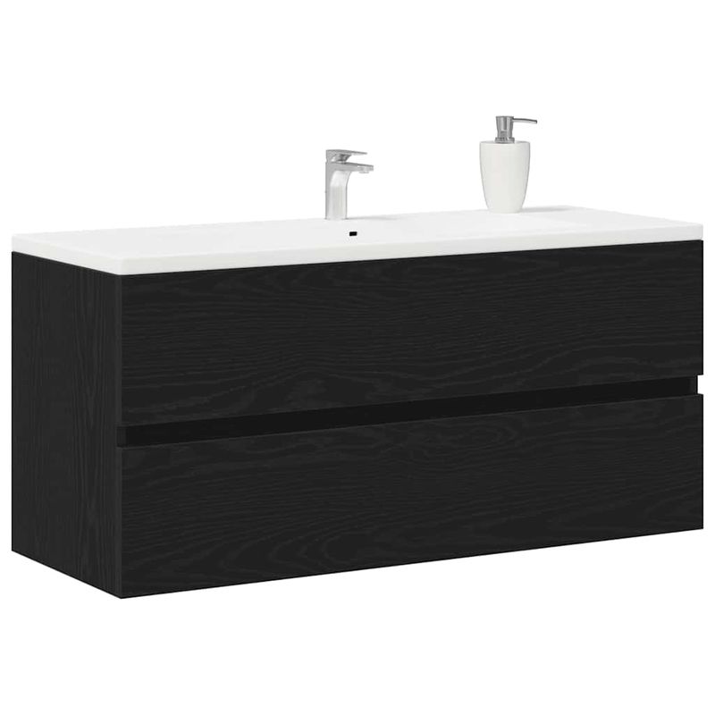 Casa si Gradina - Mobilier - Mobilier baie - Comode baie - Dulap pentru chiuveta Stejar negru 100x38,5x45cm Lemn prelucrat - Infinity.ro