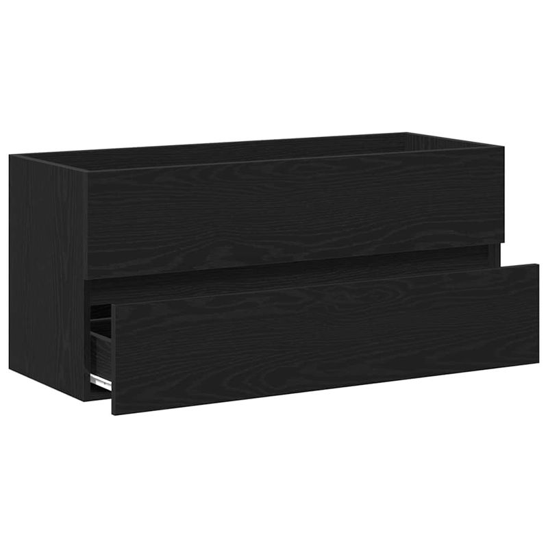 Casa si Gradina - Mobilier - Mobilier baie - Comode baie - Dulap pentru chiuveta Stejar negru 100x38,5x45cm Lemn prelucrat - Infinity.ro