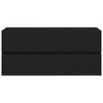 Casa si Gradina - Mobilier - Mobilier baie - Comode baie - Dulap pentru chiuveta Stejar negru 100x38,5x45cm Lemn prelucrat - Infinity.ro
