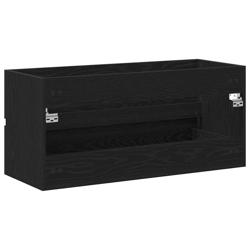 Casa si Gradina - Mobilier - Mobilier baie - Comode baie - Dulap pentru chiuveta Stejar negru 100x38,5x45cm Lemn prelucrat - Infinity.ro