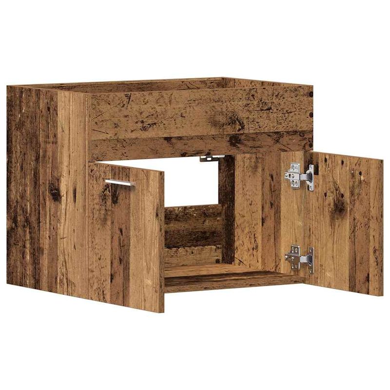 Casa si Gradina - Mobilier - Mobilier baie - Comode baie - Dulap chiuveta baie, lemn vechi, 60x38,5x46 cm, lemn prelucrat - Infinity.ro
