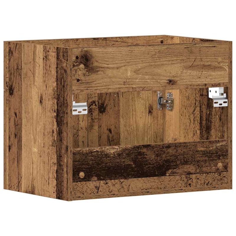 Casa si Gradina - Mobilier - Mobilier baie - Comode baie - Dulap chiuveta baie, lemn vechi, 60x38,5x46 cm, lemn prelucrat - Infinity.ro
