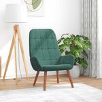 Casa si Gradina - Mobilier - Scaune si fotolii - Fotolii - Fotoliu de relaxare, verde inchis, catifea - Infinity.ro