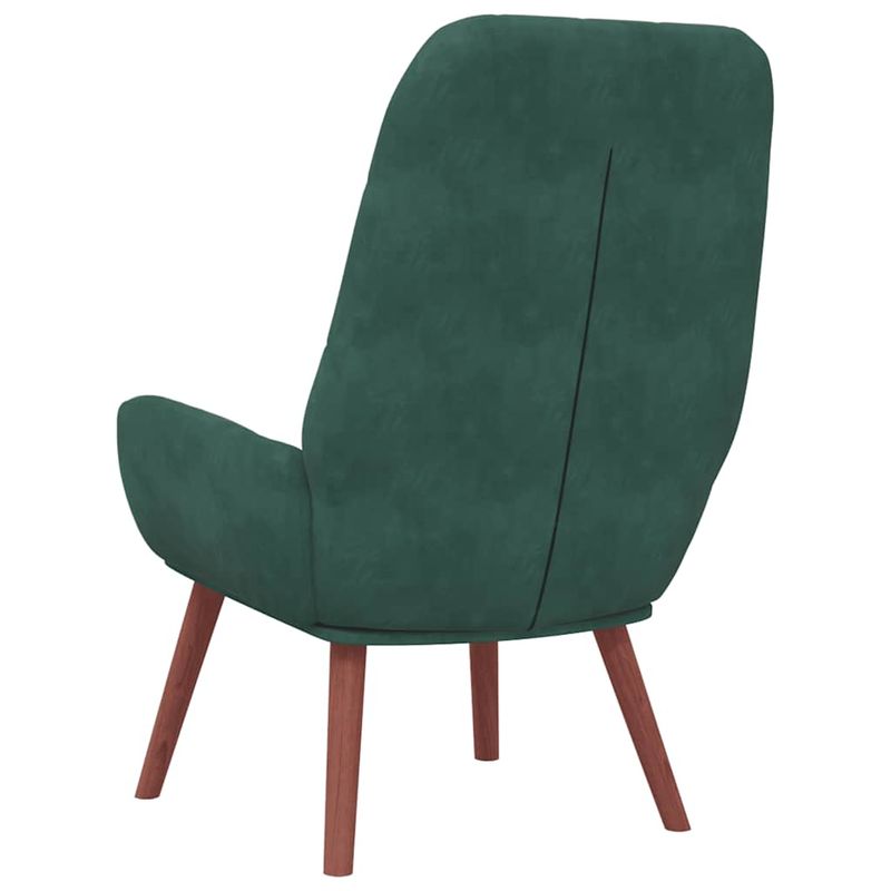 Casa si Gradina - Mobilier - Scaune si fotolii - Fotolii - Fotoliu de relaxare, verde inchis, catifea - Infinity.ro