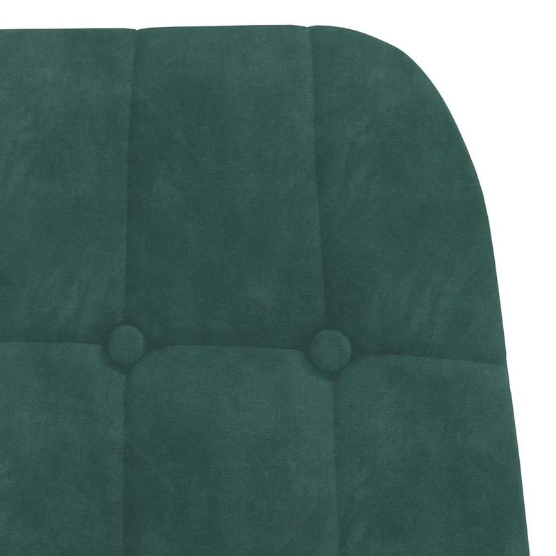 Casa si Gradina - Mobilier - Scaune si fotolii - Fotolii - Fotoliu de relaxare, verde inchis, catifea - Infinity.ro