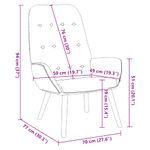 Casa si Gradina - Mobilier - Scaune si fotolii - Fotolii - Fotoliu de relaxare, verde inchis, catifea - Infinity.ro