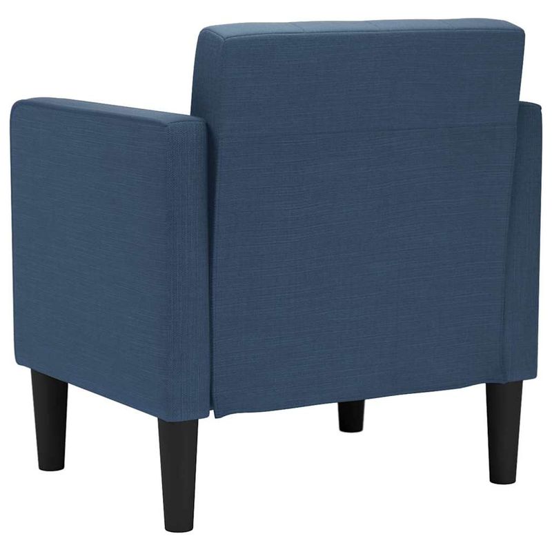 Casa si Gradina - Mobilier - Scaune si fotolii - Fotolii - Fotoliu cu cotiere, albastru, 53 cm, textil - Infinity.ro