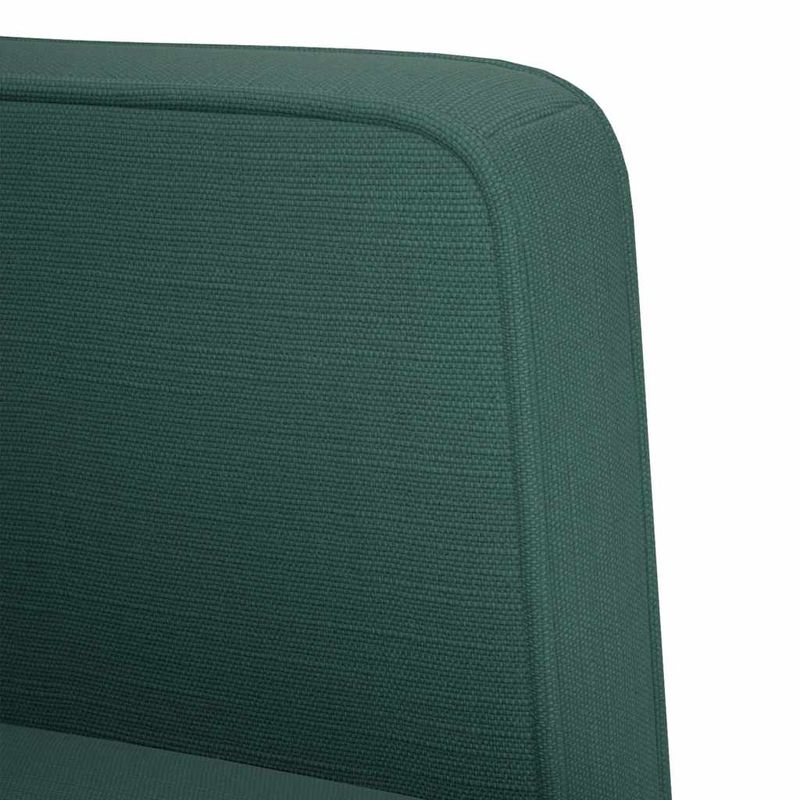 Casa si Gradina - Mobilier - Canapele si coltare - Canapele - Canapea loveseat, verde inchis, 111 cm, textil - Infinity.ro