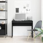 Casa si Gradina - Mobilier - Mese si birouri - Birouri - Birou Stejar negru 90x40x72 cm Lemn prelucrat - Infinity.ro