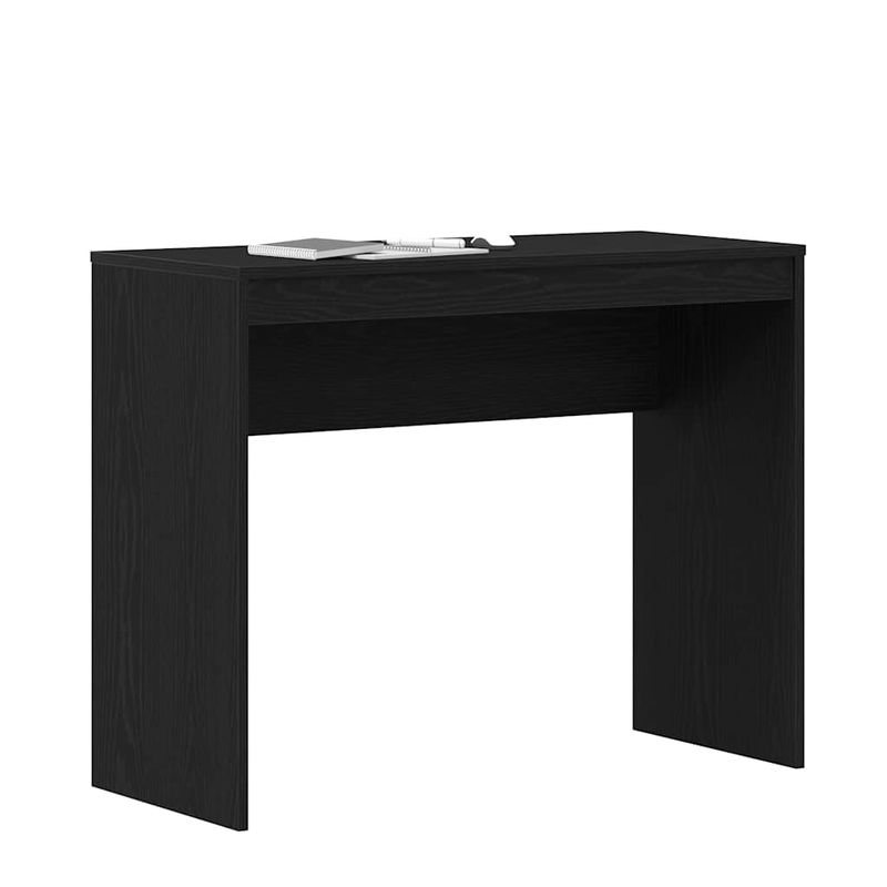 Casa si Gradina - Mobilier - Mese si birouri - Birouri - Birou Stejar negru 90x40x72 cm Lemn prelucrat - Infinity.ro