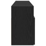 Casa si Gradina - Mobilier - Comode si corpuri - Comode - Dulap TV cu LED stejar negru 120x30x50 cm lemn prelucrat - Infinity.ro