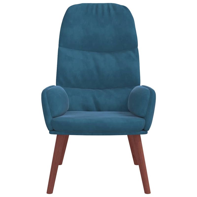 Casa si Gradina - Mobilier - Scaune si fotolii - Fotolii - Fotoliu de relaxare, albastru, catifea - Infinity.ro
