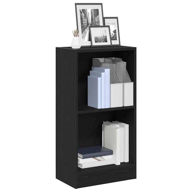 Casa si Gradina - Mobilier - Biblioteci si rafturi - Biblioteci - Biblioteca Stejar negru 40x24x76 cm Lemn prelucrat - Infinity.ro