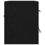 Casa si Gradina - Mobilier - Seturi de mobilier - Seturi baie - Dulap pentru chiuveta de baie stejar negru lemn prelucrat - Infinity.ro