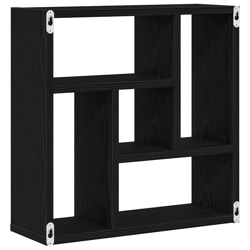 Casa si Gradina - Mobilier - Biblioteci si rafturi - Rafturi - Raft de perete Stejar negru 45x16x45 cm Lemn prelucrat - Infinity.ro