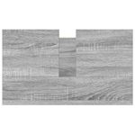 Casa si Gradina - Mobilier - Mobilier baie - Corpuri baie - Dulap pentru lavoar baie gri Sonoma 60x34,5x60 cm - Infinity.ro