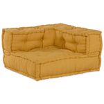 Casa si Gradina - Gradina si terasa - Mobilier exterior - Canapele si fotolii gradina - Puf modular galben 140x70x36 tesatura - Infinity.ro