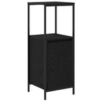 Casa si Gradina - Mobilier - Mobilier baie - Corpuri baie - Dulap de baie cu rafturi Stejar negru 36x35x95 cm - Infinity.ro