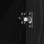 Casa si Gradina - Mobilier - Mobilier baie - Corpuri baie - Dulap de baie cu rafturi Stejar negru 36x35x95 cm - Infinity.ro