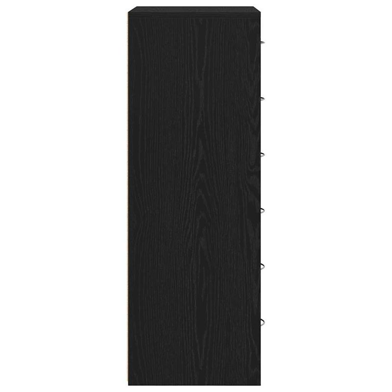 Casa si Gradina - Mobilier - Comode si corpuri - Comode - Bufeta cu 6 sertare Stejar negru 50x34x96 cm Lemn prelucrat - Infinity.ro
