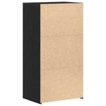 Casa si Gradina - Mobilier - Comode si corpuri - Comode - Bufeta cu 6 sertare Stejar negru 50x34x96 cm Lemn prelucrat - Infinity.ro