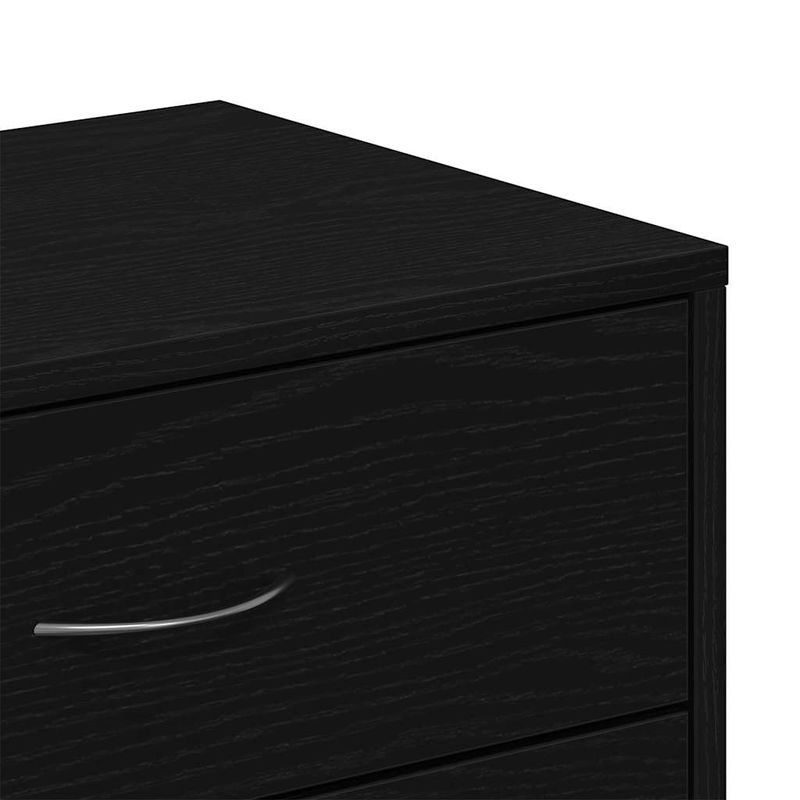 Casa si Gradina - Mobilier - Comode si corpuri - Comode - Bufeta cu 6 sertare Stejar negru 50x34x96 cm Lemn prelucrat - Infinity.ro