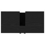 Casa si Gradina - Mobilier - Mobilier baie - Comode baie - Comoda pentru chiuveta de baie stejar negru lemn prelucrat - Infinity.ro