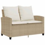 Casa si Gradina - Gradina si terasa - Mobilier exterior - Seturi mobila gradina - Set canapele de gradina cu perne, 6 piese, bej, poliratan - Infinity.ro