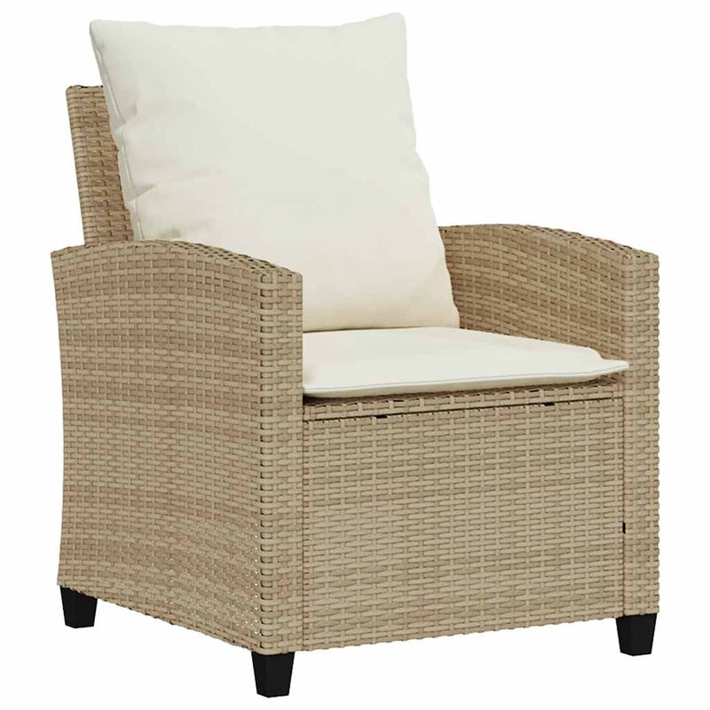 Casa si Gradina - Gradina si terasa - Mobilier exterior - Seturi mobila gradina - Set canapele de gradina cu perne, 6 piese, bej, poliratan - Infinity.ro