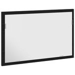 Casa si Gradina - Mobilier - Mobilier baie - Oglinzi baie - Oglinda de baie cu lumini LED, stejar negru, 60x8,5x37 cm - Infinity.ro