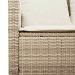 Casa si Gradina - Gradina si terasa - Mobilier exterior - Seturi mobila gradina - Set canapele de gradina cu perne, 6 piese, bej, poliratan - Infinity.ro