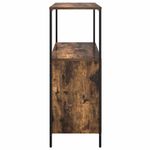 Casa si Gradina - Mobilier - Mobilier baie - Corpuri baie - Dulap de baie cu rafturi stejar afumat 76,5x35x95 cm - Infinity.ro