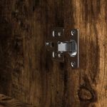 Casa si Gradina - Mobilier - Mobilier baie - Corpuri baie - Dulap de baie cu rafturi stejar afumat 76,5x35x95 cm - Infinity.ro