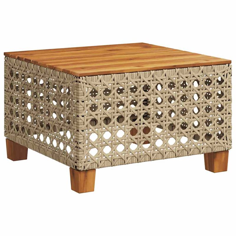 Casa si Gradina - Gradina si terasa - Mobilier exterior - Seturi mobila gradina - Set canapele de gradina, 9 piese, cu perne, bej, poliratan - Infinity.ro