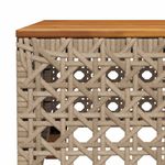 Casa si Gradina - Gradina si terasa - Mobilier exterior - Seturi mobila gradina - Set canapele de gradina, 9 piese, cu perne, bej, poliratan - Infinity.ro