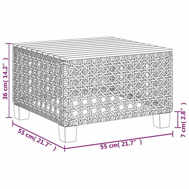 Casa si Gradina - Gradina si terasa - Mobilier exterior - Seturi mobila gradina - Set canapele de gradina, 9 piese, cu perne, bej, poliratan - Infinity.ro