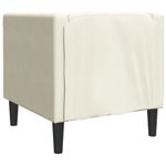 Casa si Gradina - Mobilier - Scaune si fotolii - Fotolii - Fotoliu Chesterfield, crem, catifea - Infinity.ro