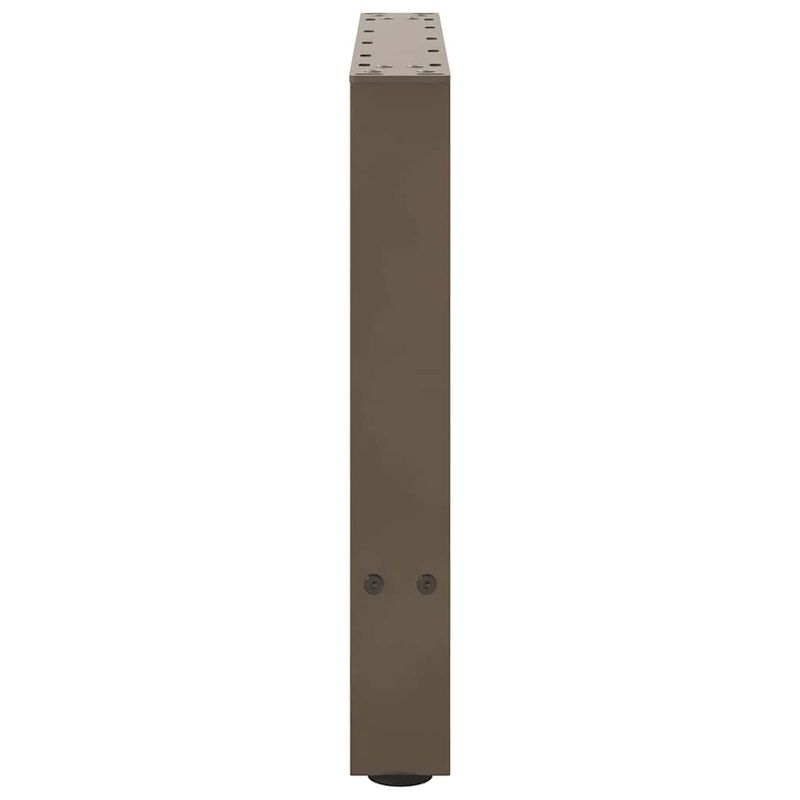 Casa si Gradina - Mobilier - Feronerie si accesorii mobila - Picioare masuta de cafea Otel natural 2 buc 60x(42-43) cm Otel - Infinity.ro