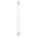 Casa si Gradina - Mobilier - Feronerie si accesorii mobila - Picioare masuta de cafea in forma de U 2 buc Alb Otel - Infinity.ro