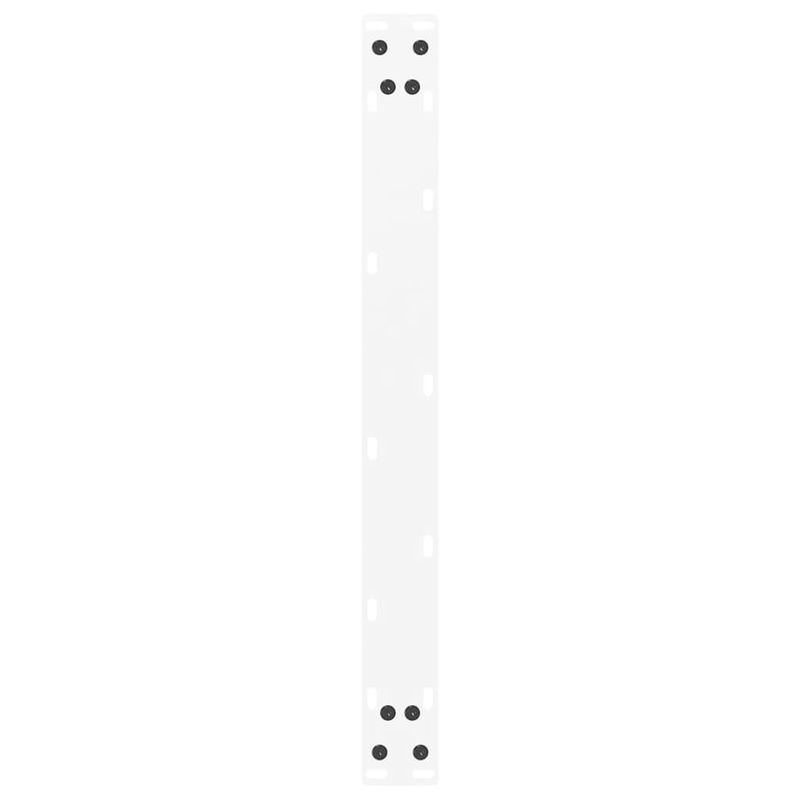 Casa si Gradina - Mobilier - Feronerie si accesorii mobila - Picioare masuta de cafea in forma de U 2 buc Alb Otel - Infinity.ro