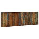 Casa si Gradina - Mobilier - Paturi si accesorii - Accesorii paturi - Tablie de pat multicolora 160 cm lemn masiv recuperat, mărime 160x1.5x50 cm - Infinity.ro