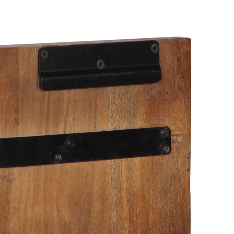Casa si Gradina - Mobilier - Paturi si accesorii - Accesorii paturi - Tablie de pat multicolora 160 cm lemn masiv recuperat, mărime 160x1.5x50 cm - Infinity.ro