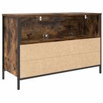 Casa si Gradina - Mobilier - Mobilier baie - Corpuri baie - Dulap pentru baie cu sertare stejar afumat 90x34,5x60 cm - Infinity.ro