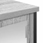 Casa si Gradina - Mobilier - Mobilier baie - Corpuri baie - Dulap de baie cu oglinda Gri Sonoma 60x21x60 cm - Infinity.ro