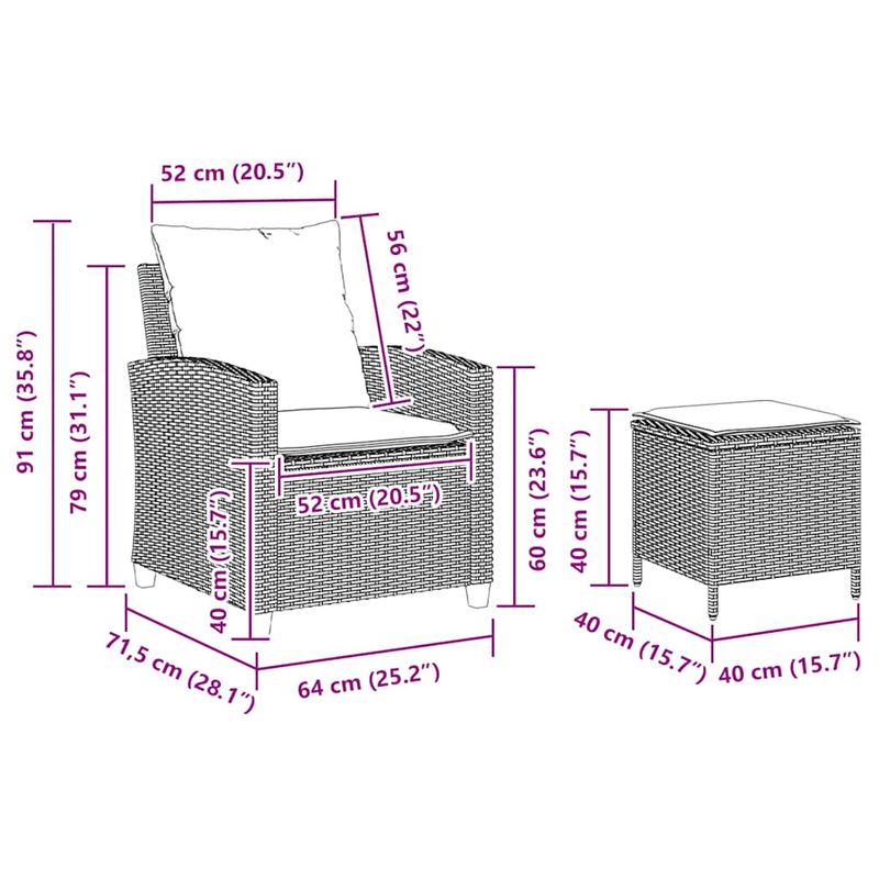 Casa si Gradina - Gradina si terasa - Mobilier exterior - Canapele si fotolii gradina - Set mobilier de gradina cu perne, 4 piese, negru, poliratan - Infinity.ro