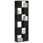 Casa si Gradina - Mobilier - Biblioteci si rafturi - Biblioteci - Dulap cu carti/Separator de camera Stejar negru 60x24x186 cm - Infinity.ro