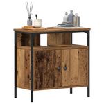 Casa si Gradina - Mobilier - Mobilier baie - Comode baie - Comoda pentru chiuveta de baie lemn vechi lemn prelucrat - Infinity.ro