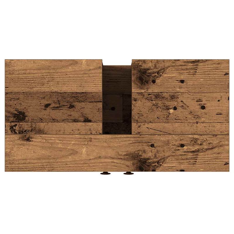 Casa si Gradina - Mobilier - Mobilier baie - Comode baie - Comoda pentru chiuveta de baie lemn vechi lemn prelucrat - Infinity.ro